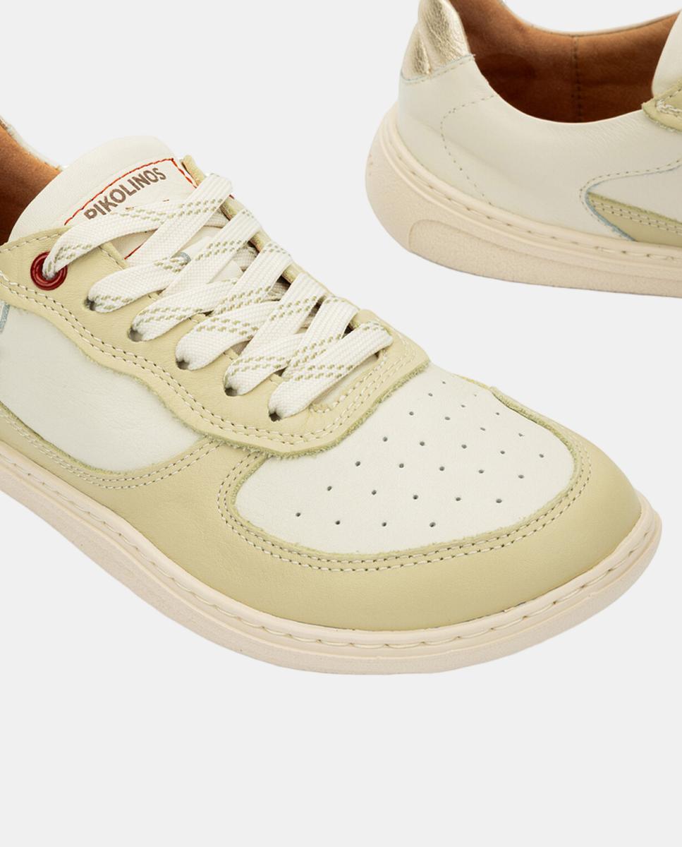 Sapatilhas em Pele Barefoot Branco-3