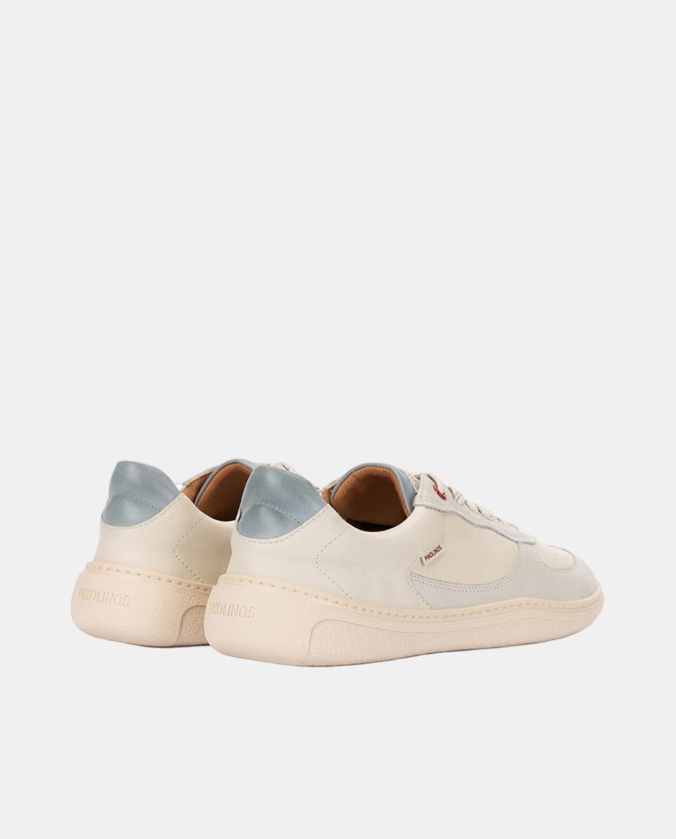 Sapatilhas em Pele Barefoot Branco-3