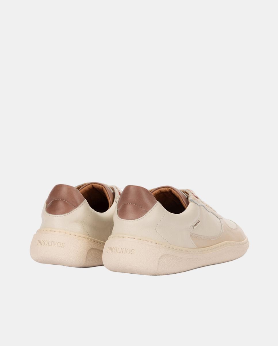 Sapatilhas em Pele Barefoot Branco-3