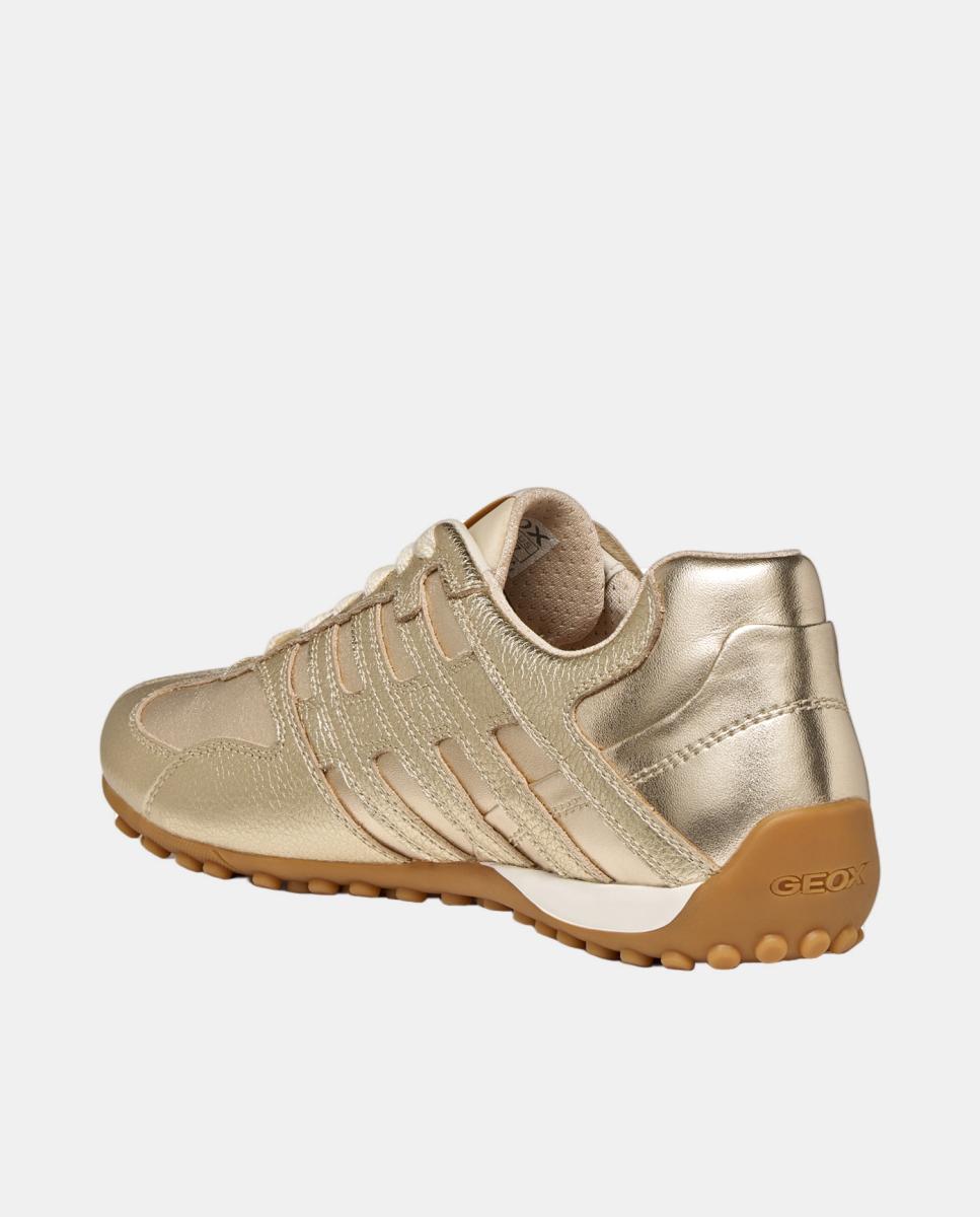 Sapatilhas Metalizadas Ouro-3