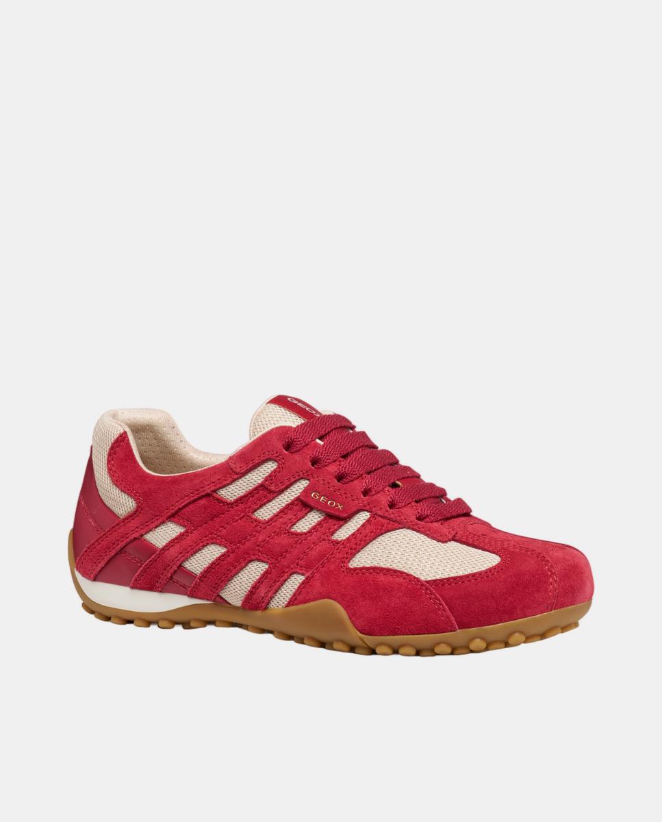 Sapatilhas de mulher de inspiração contemporânea Vermelho-2