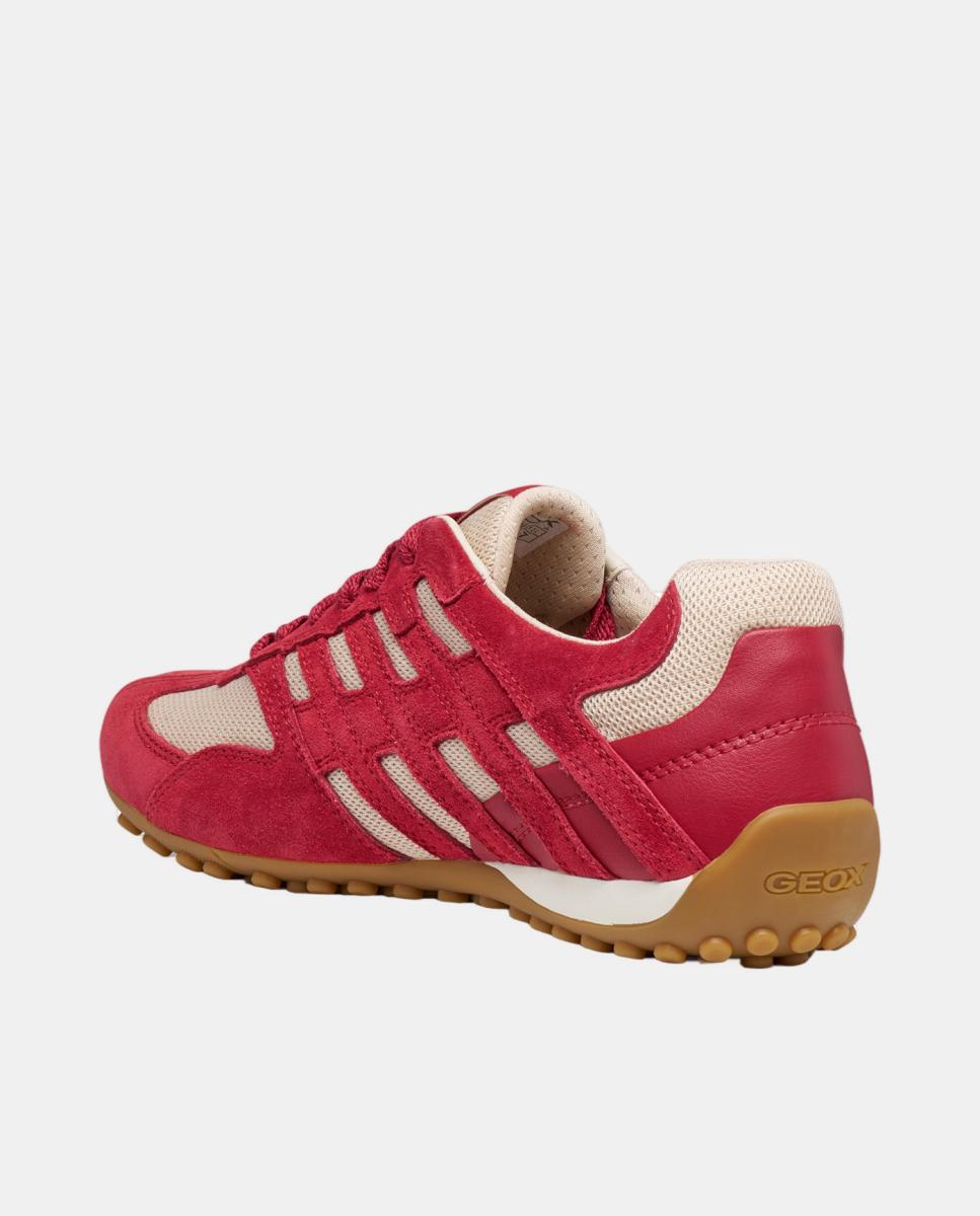 Sapatilhas de mulher de inspiração contemporânea Vermelho-3