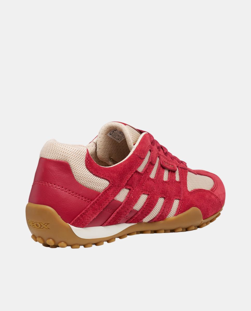 Sapatilhas de mulher de inspiração contemporânea Vermelho-4