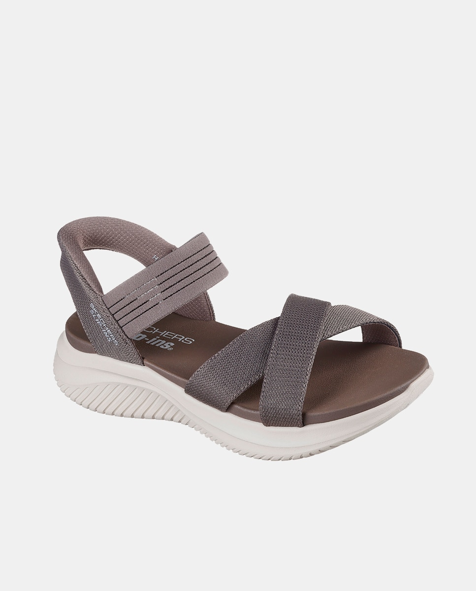 sandalia slip ins para poner sin manos - Skechers - Verde Verde-1