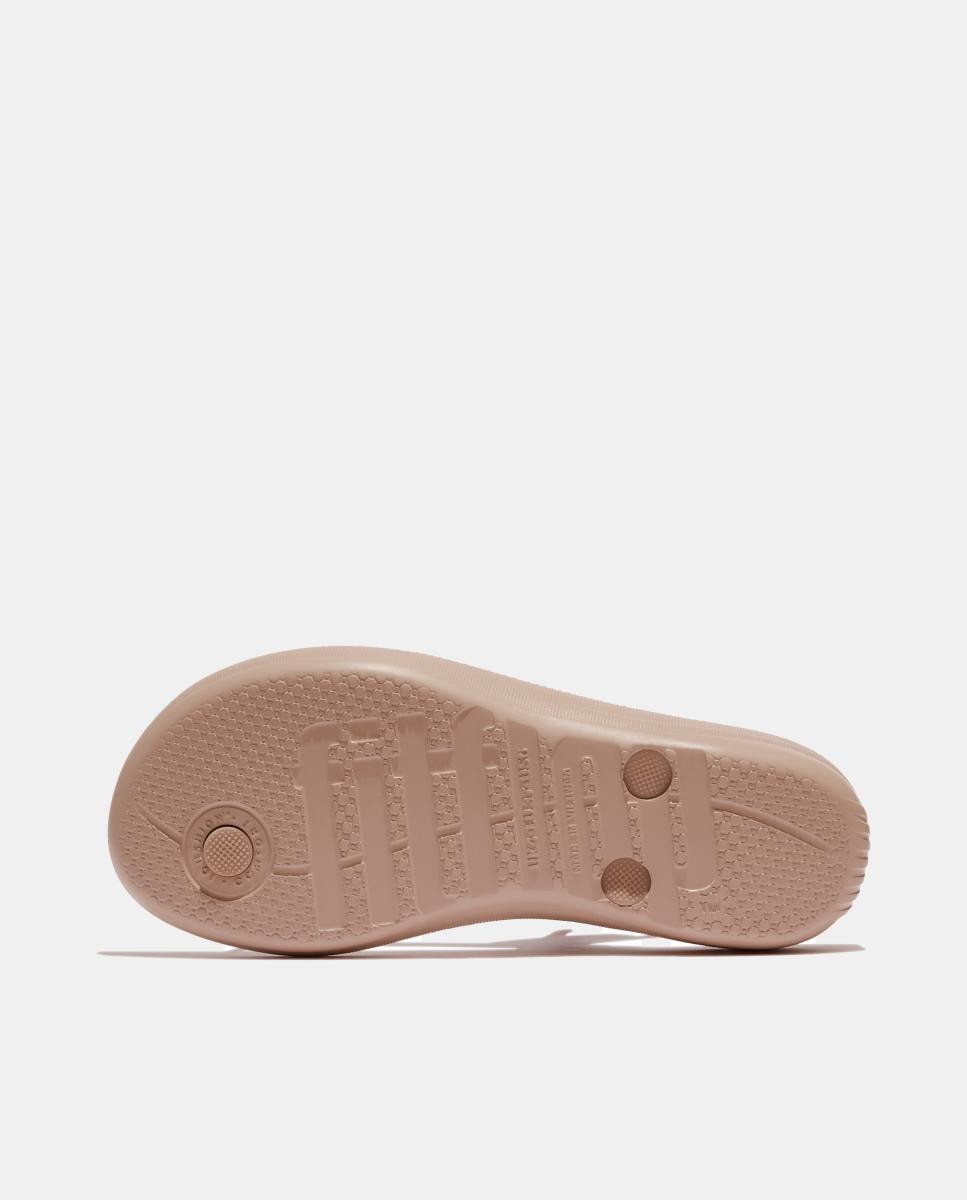 Sandálias Flip Flop Iqushion em TPU e EVA Creme-6