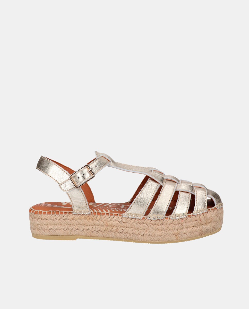 Alpargata mujer cangrejera en piso doble yuteflex · Viguera · El