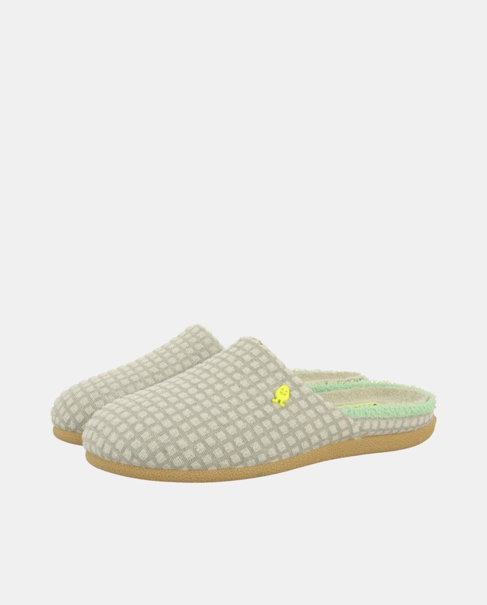 Pantufas - Verde Verde Aqua-2