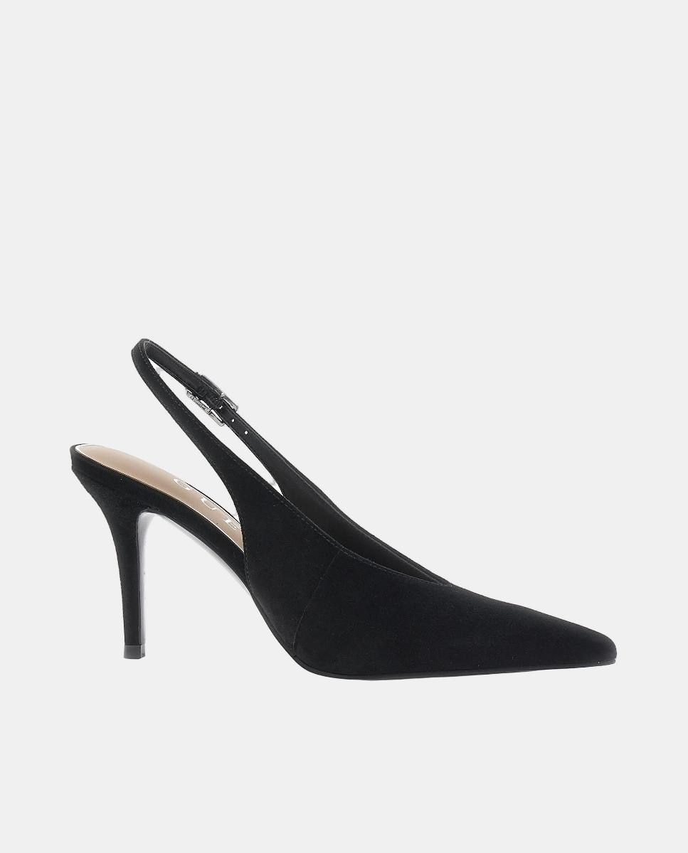 Guess - Sandalias de mujer con cierre de hebilla.