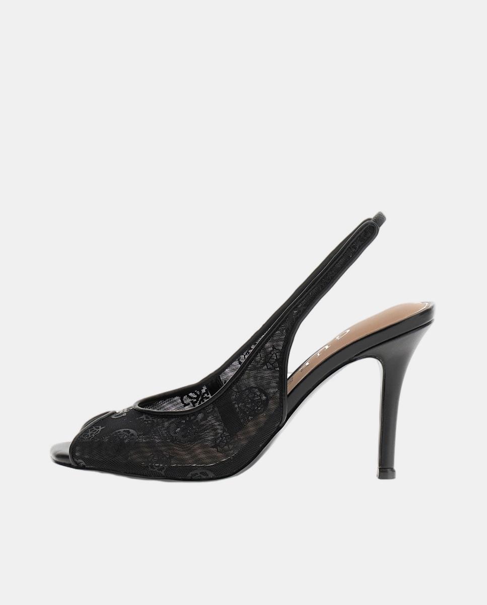 Sapatos Peep Toe Kisco Preto-4