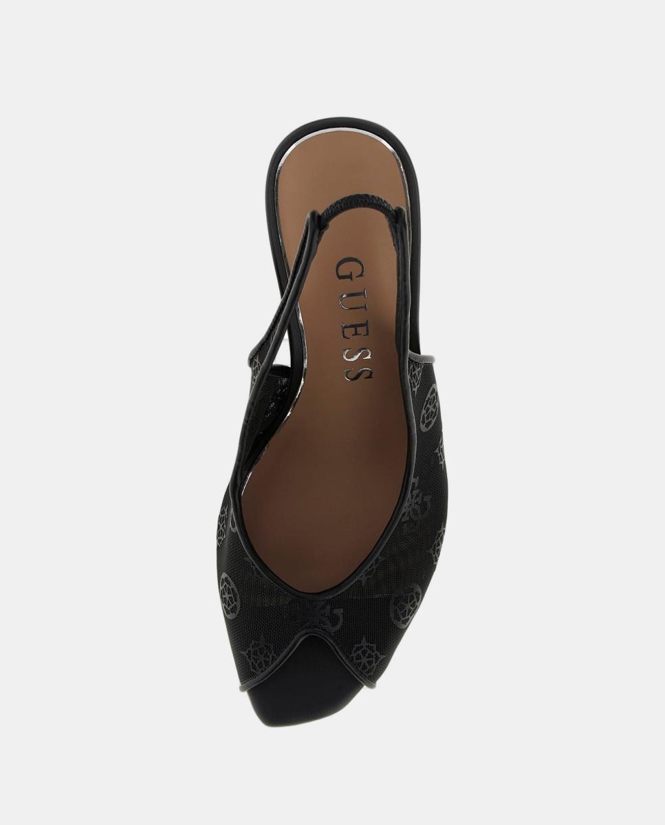 Sapatos Peep Toe Kisco Preto-5