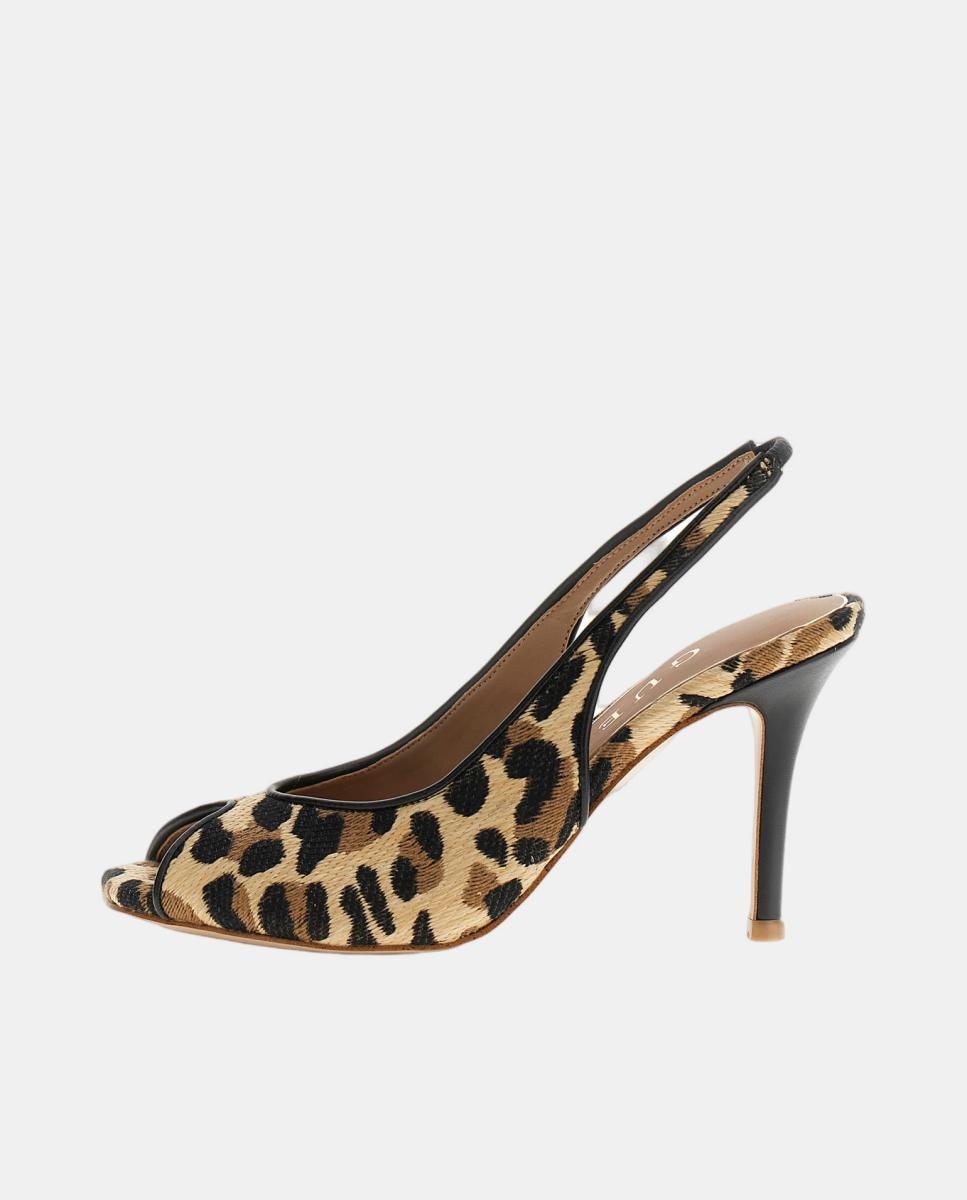 Sapatos Peep Toe Kiselle Multicolor-2