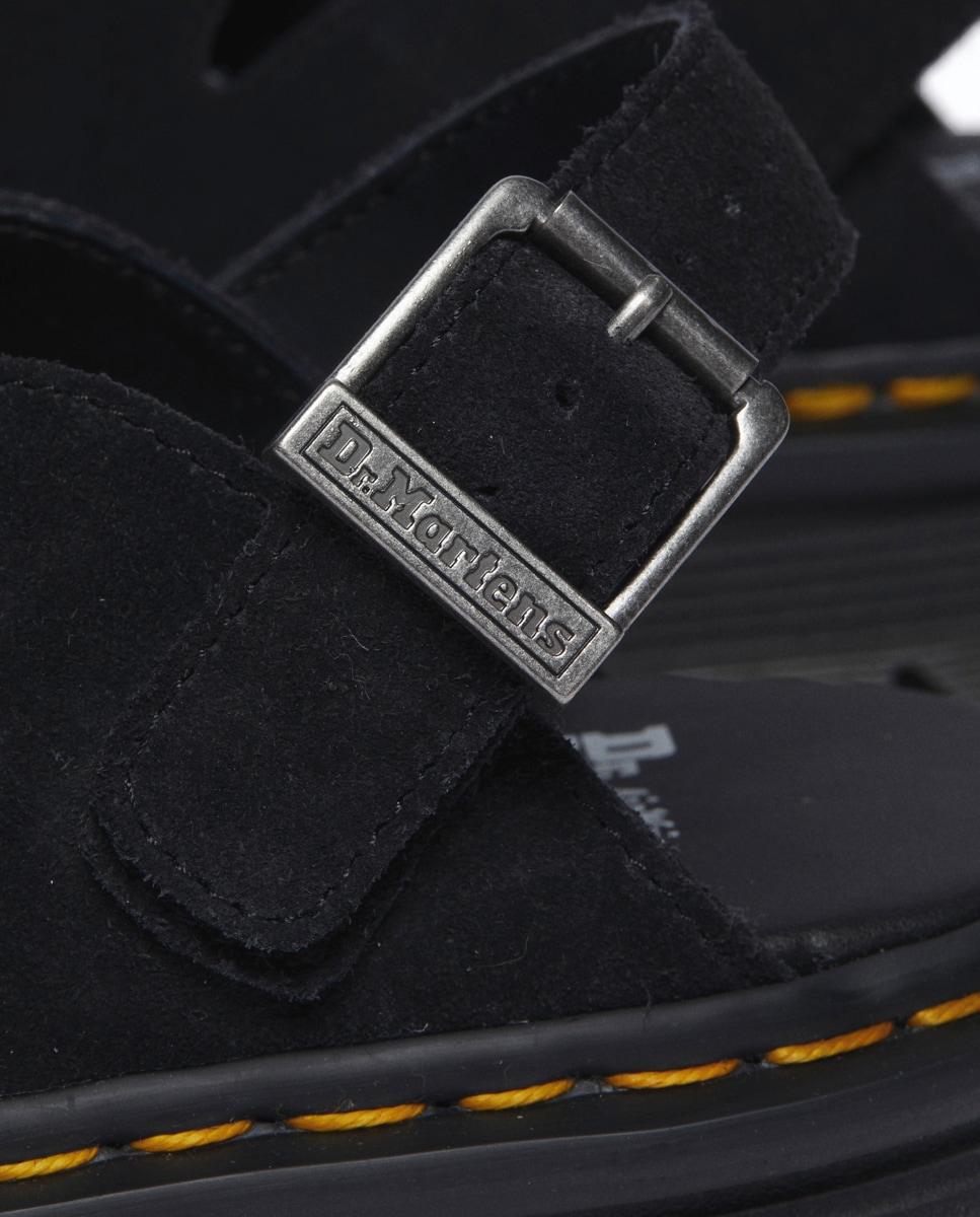 Socas Zebzag em Camurça com Plataforma Preto-7