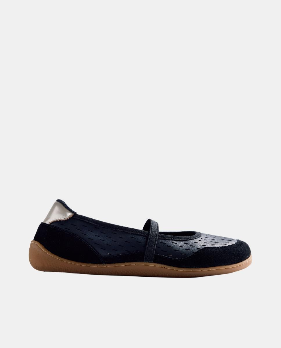 Gioseppo - Bailarinas deportivas barefoot piel calada.
