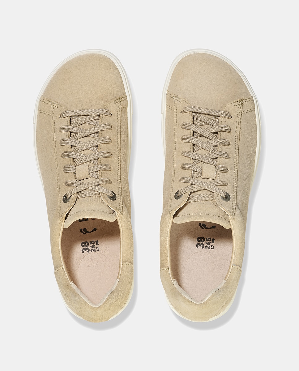 Sapatilhas Baixas Bend Low em Croute Taupe-2