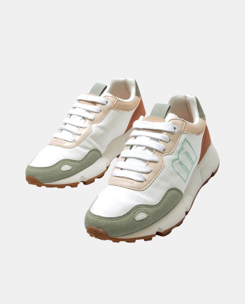 Sapatilhas Modelo Climb - Multicolor Branco Osso-4