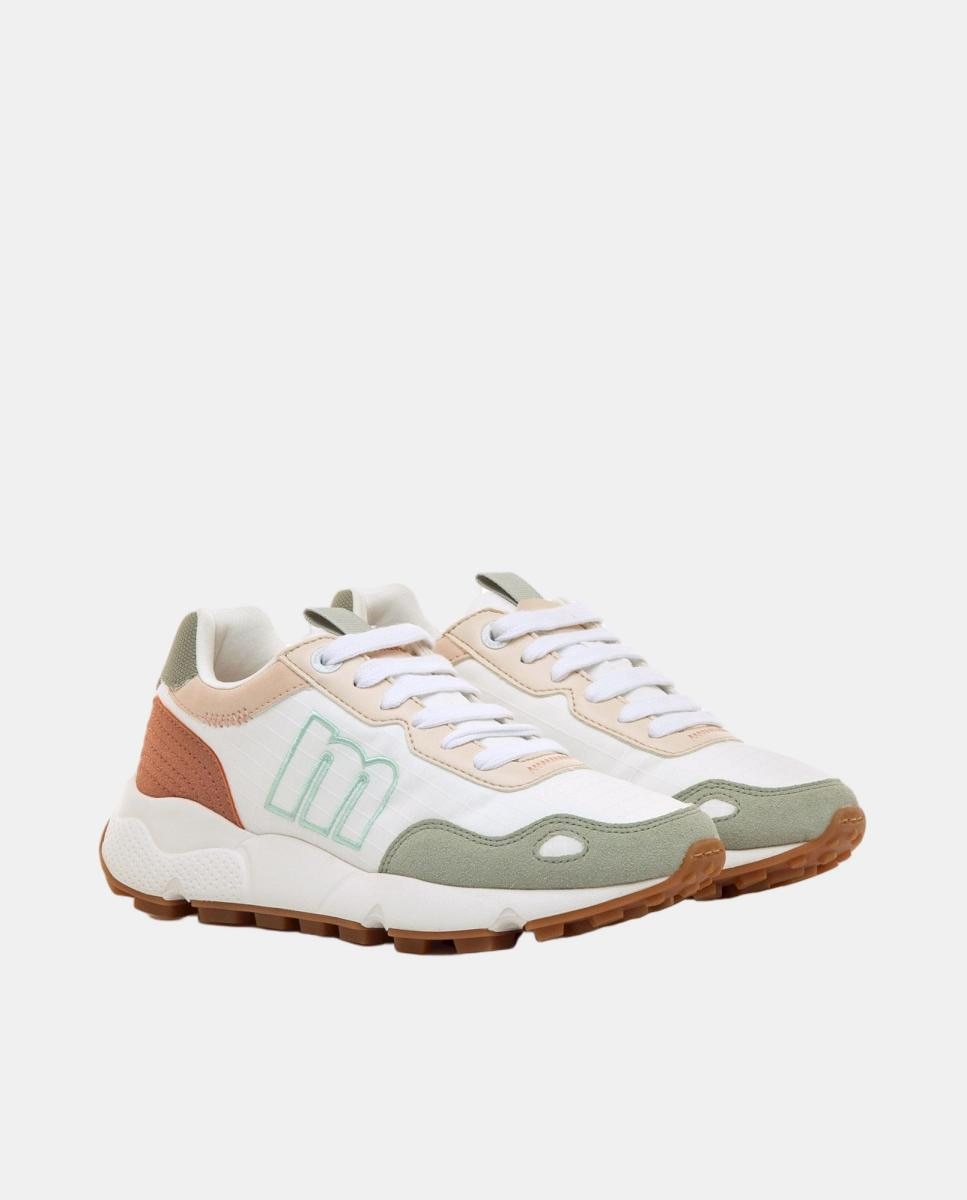 Sapatilhas Modelo Climb - Multicolor Branco Osso-5