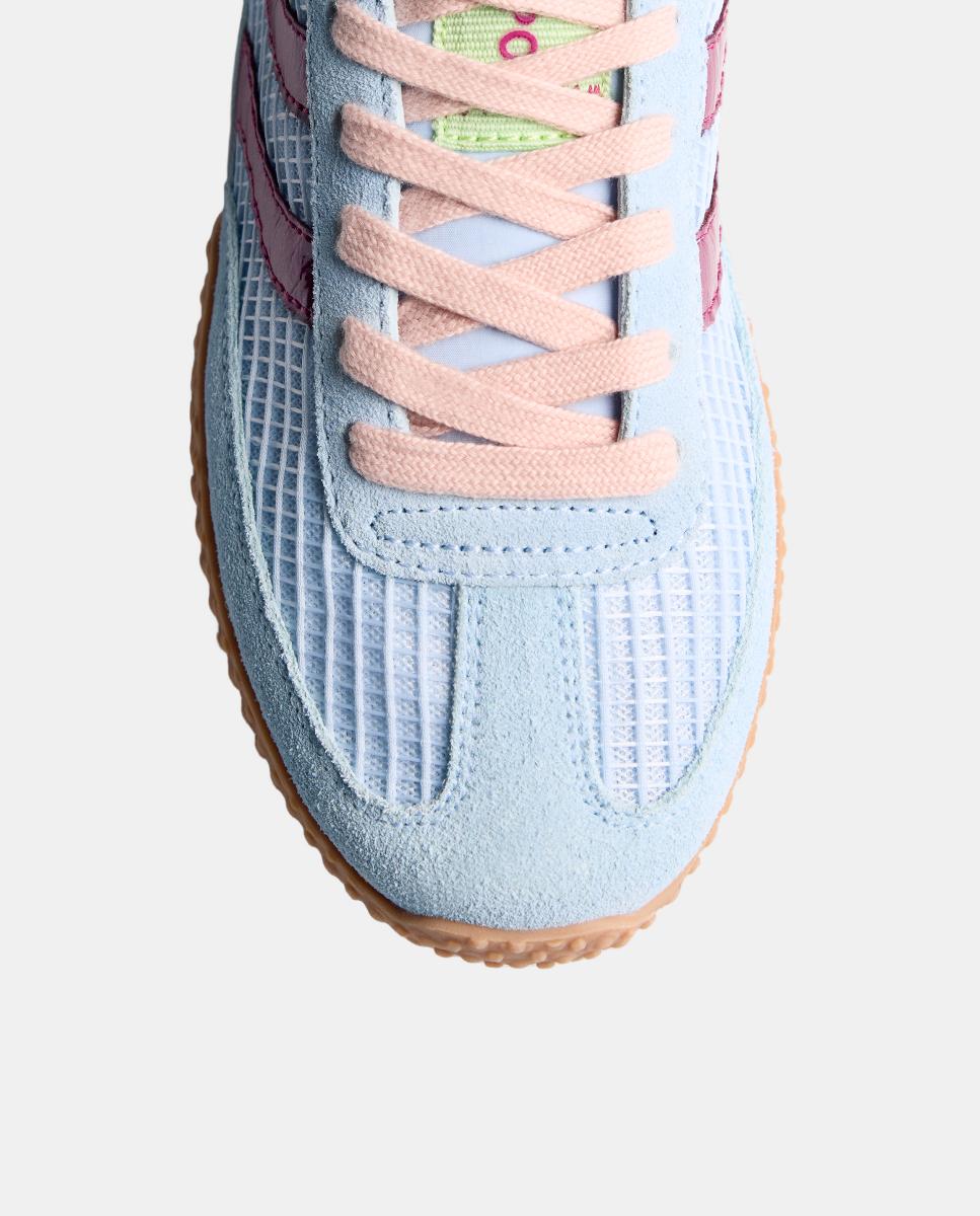 Imagen 3 de Zapatillas piel y rejilla - Gioseppo - Azul royal Azul royal