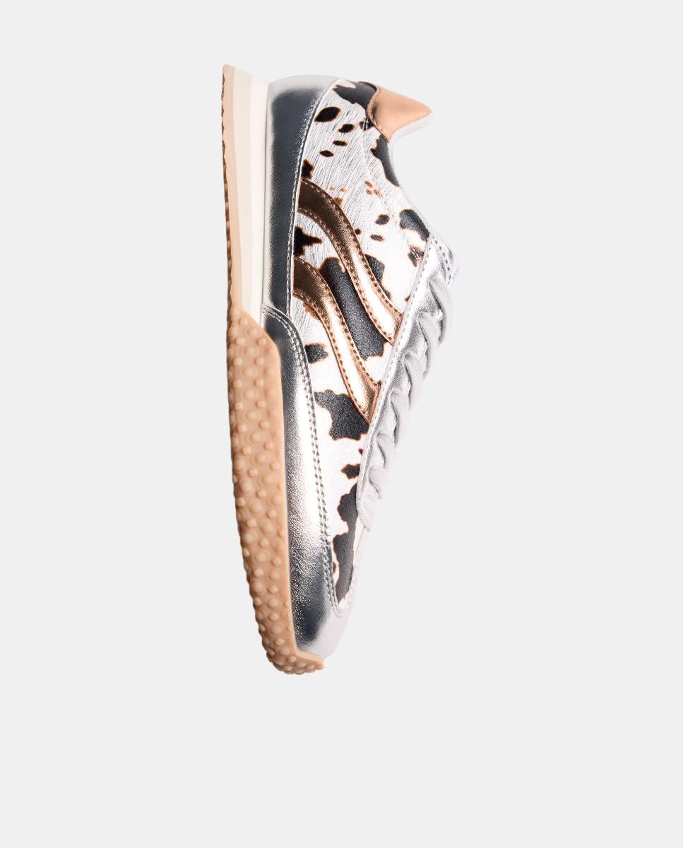Sapatilhas com Animal Print Multicolor-4