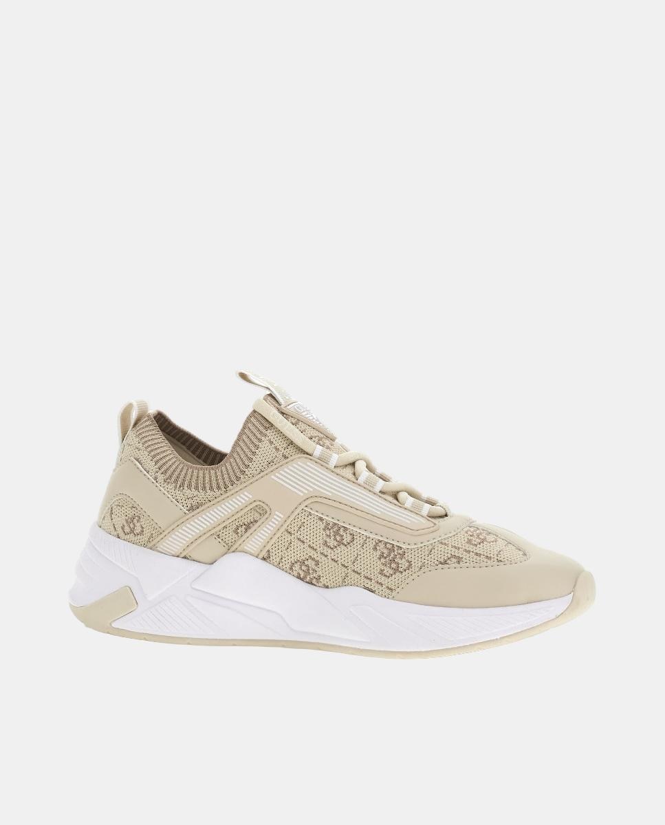 Sapatilhas Tipo Runner com Estampado Natural-4