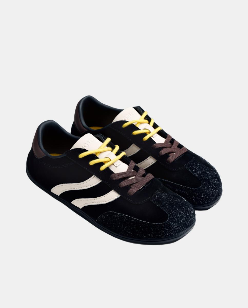 Sapatilhas Barefoot em Croute Preto-2
