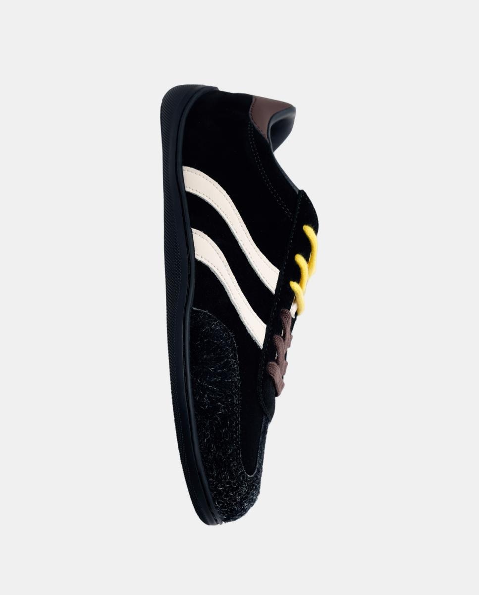 Sapatilhas Barefoot em Croute Preto-7