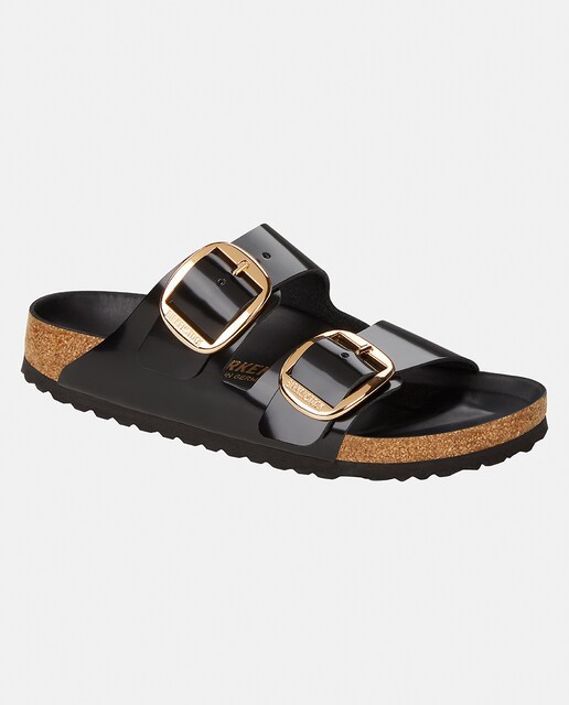 Sandalias planas Arizona Shine Big Buckle de mujer
