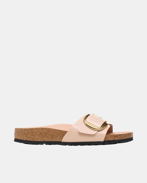 Imagem 0 de Sandálias Rasas Madrid Big Buckle em Pele