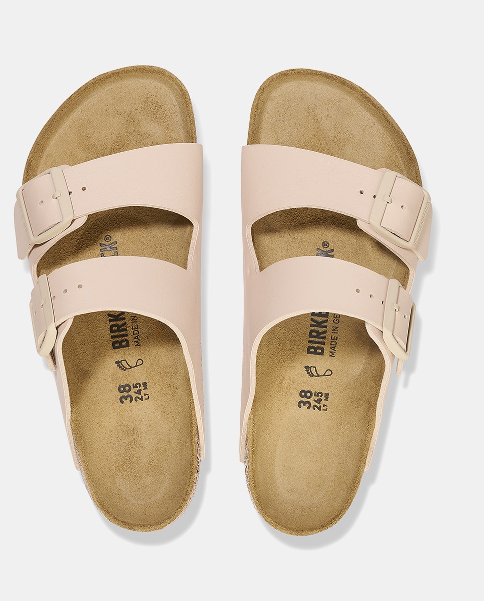 Sandálias Arizona em BirkoFlor Branco Osso-2