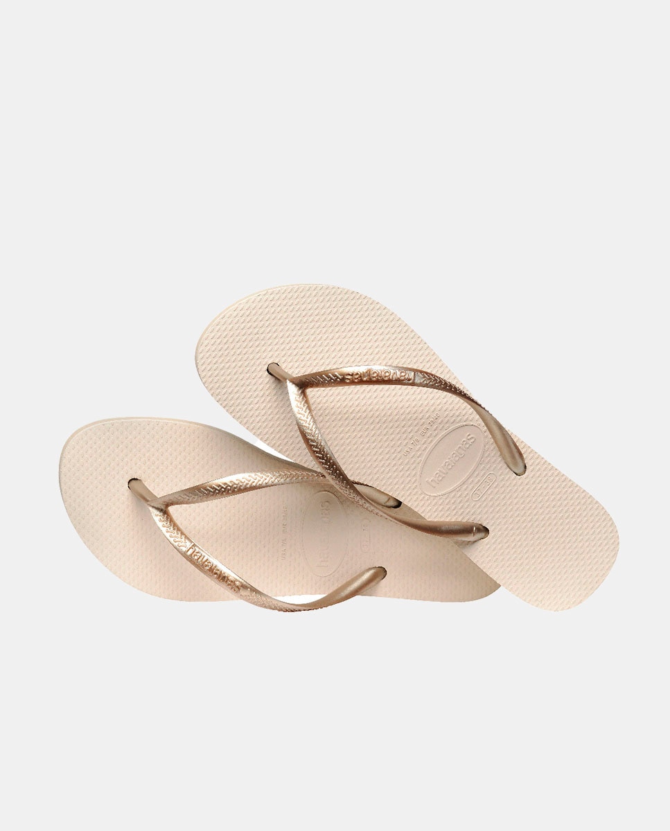 Chanclas de dedo de mujer Slim Flatform Havaianas - Natural Natural-6