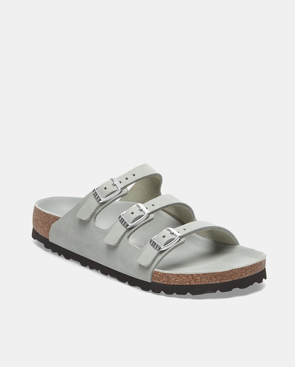 Imagem 0 de Sandálias Florida em Couro Natural de Nobuck