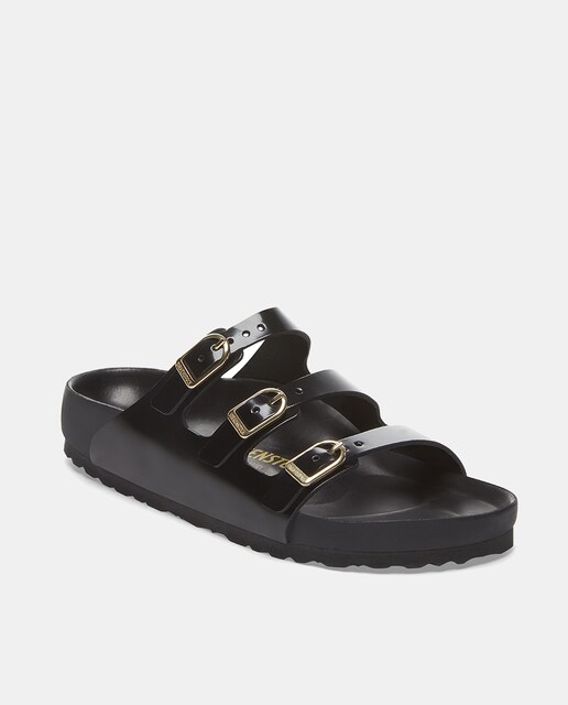 Imagem 0 de Sandálias Florida em Couro Natural Envernizado