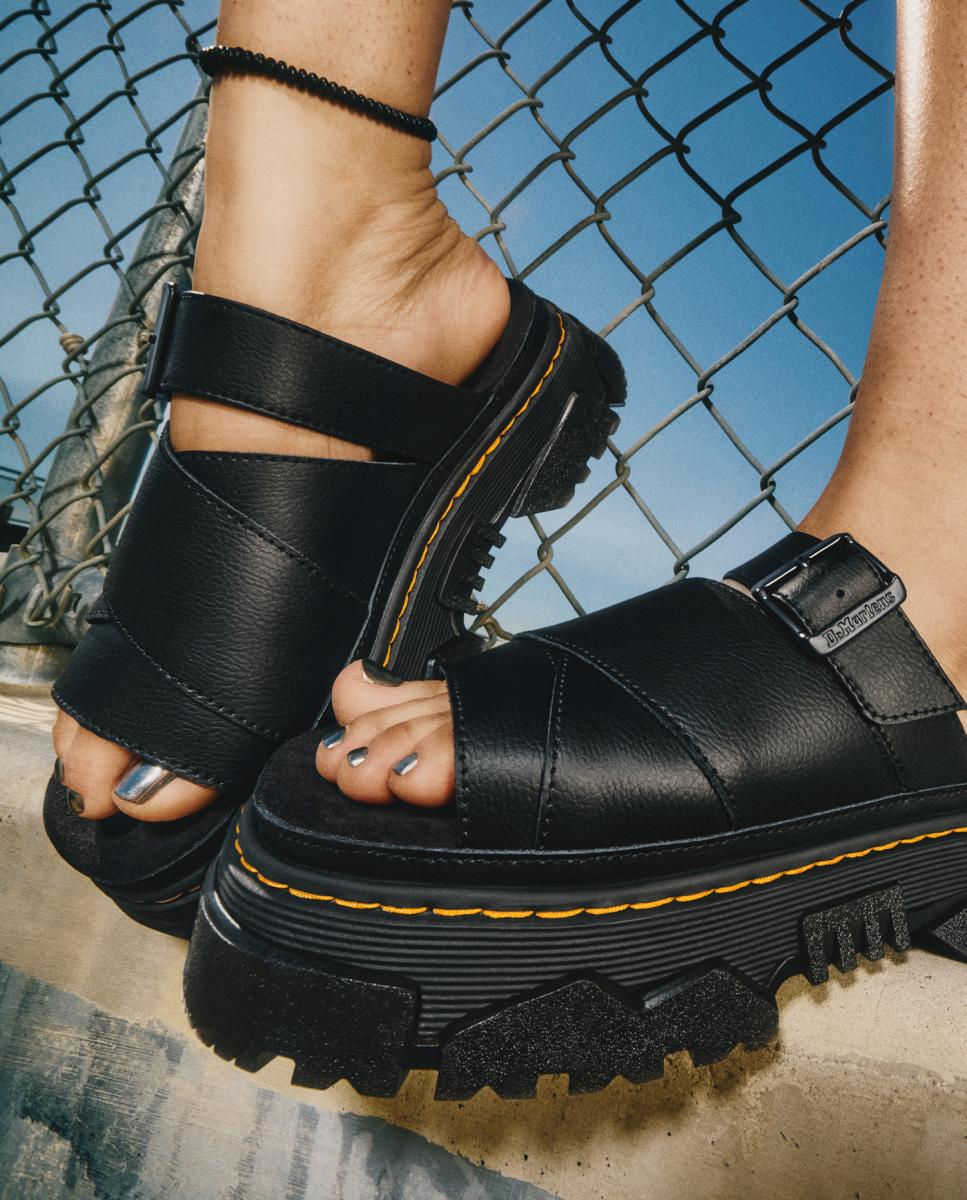 Sandálias Mattison Slide Preto-3