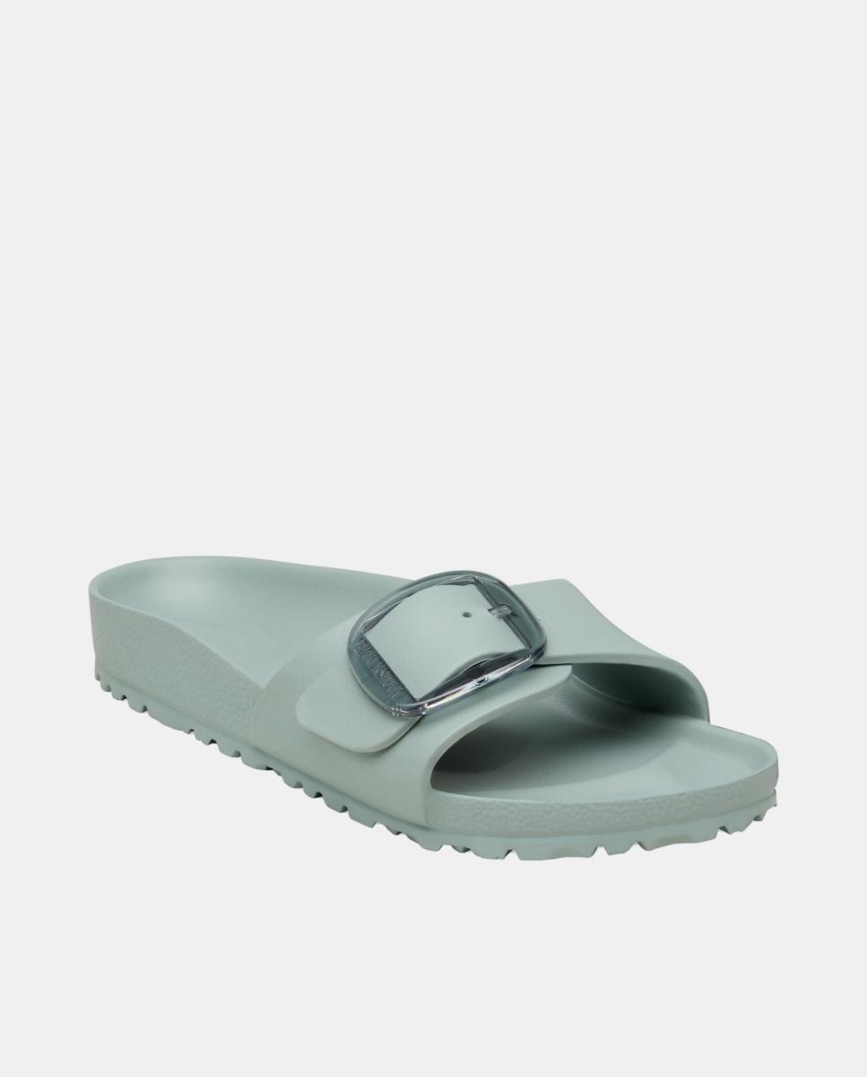 Madrid em Borracha EVA com Fivela Big Buckle Verde Aqua-3