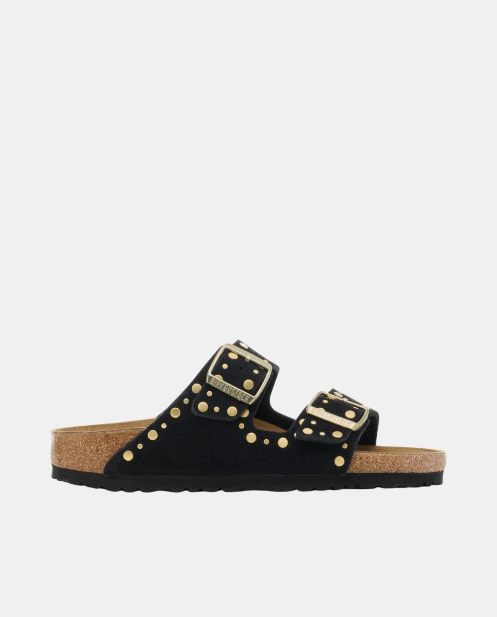 Imagem 0 de Sandália de Camurça com Tachas