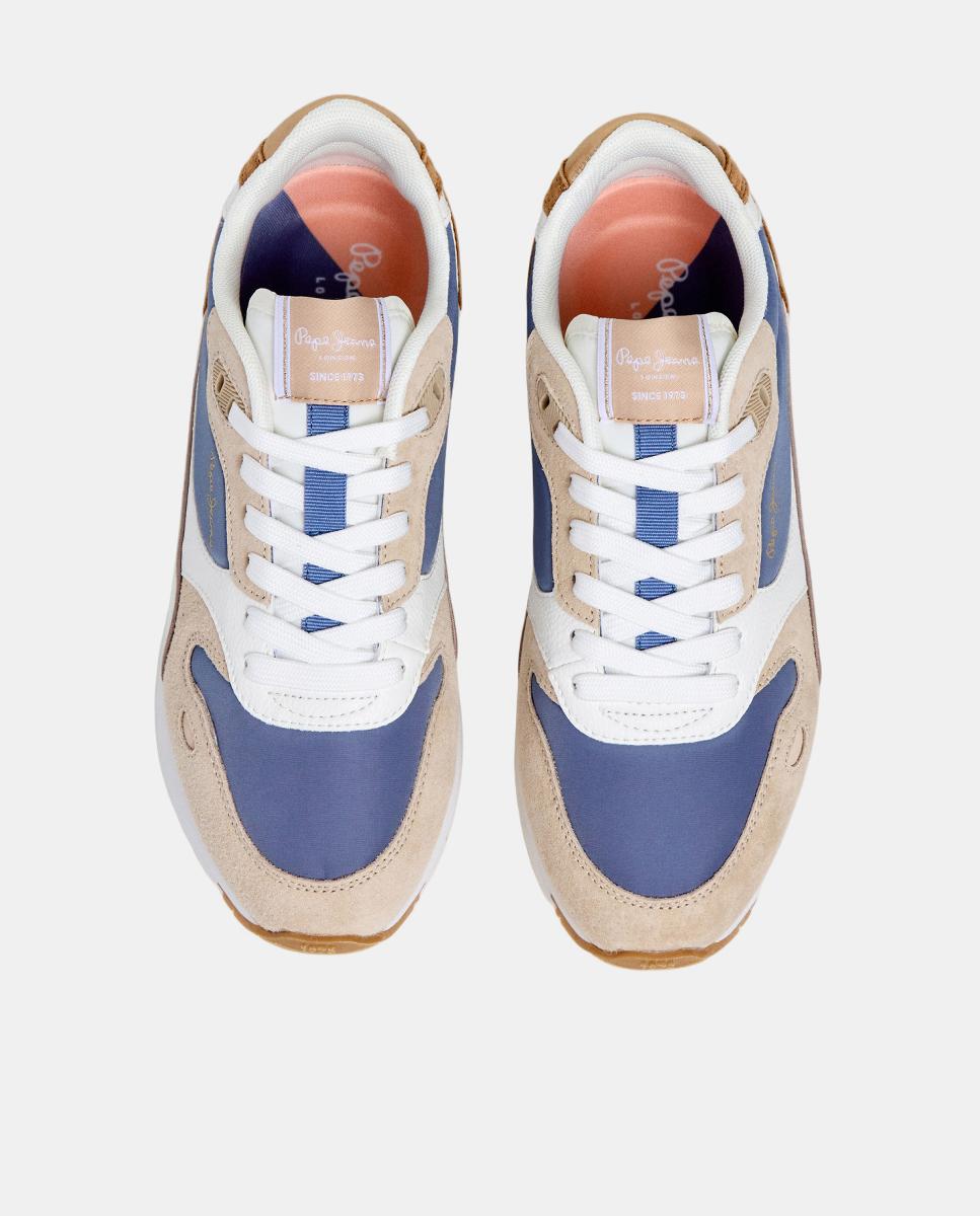 Sapatilhas Estilo Running Bexley City W Azul-2