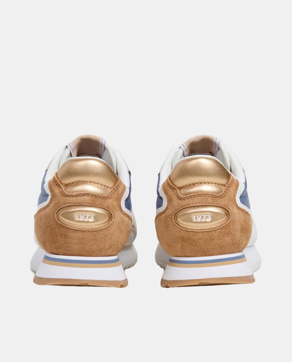 Sapatilhas Estilo Running Bexley City W Azul-4