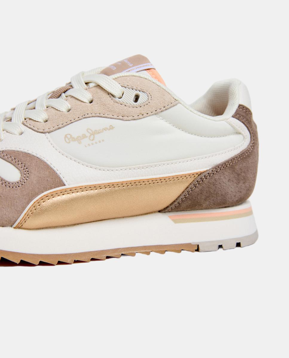 Sapatilhas Estilo Running Bexley City W Bege-5