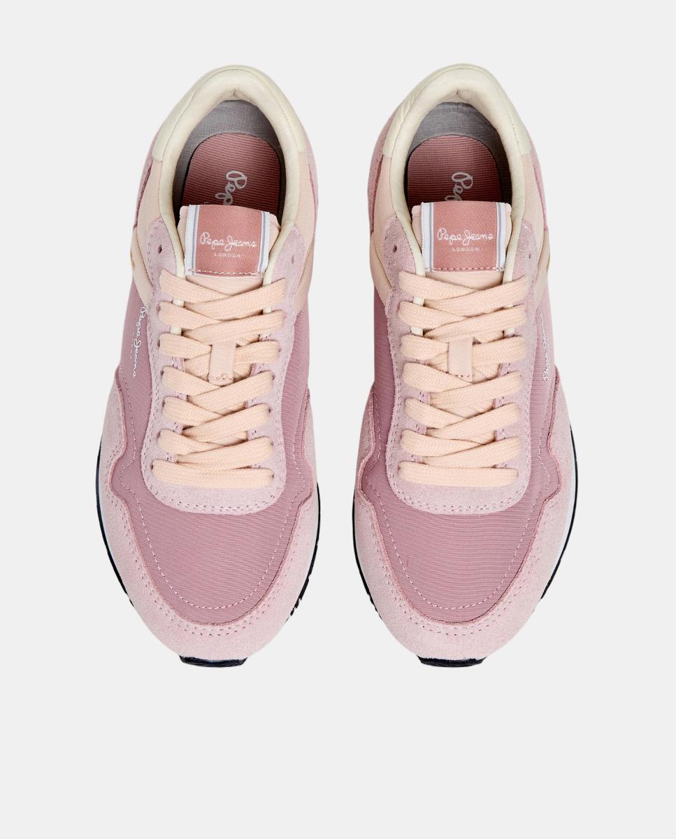 Sapatilhas Estilo Running Hailon Basic W Rosa-2