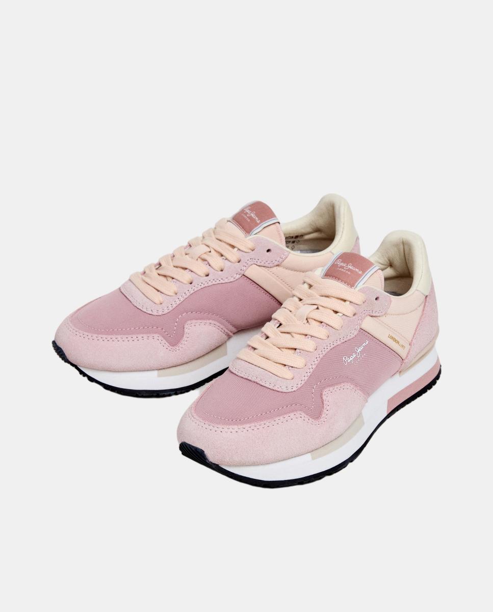 Sapatilhas Estilo Running Hailon Basic W Rosa-3