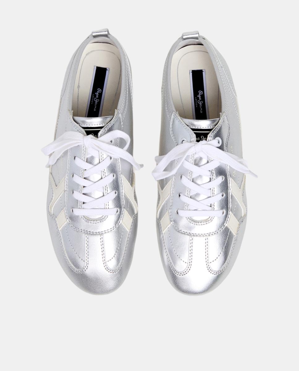 Sapatilhas Ultraligeiras de Moda Noa Shine W Prata-2