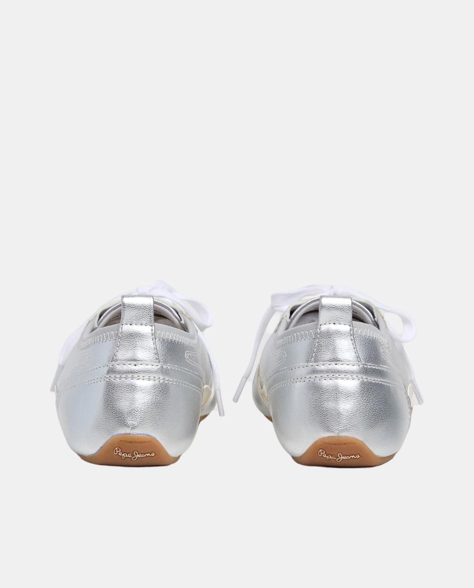Sapatilhas Ultraligeiras de Moda Noa Shine W Prata-4