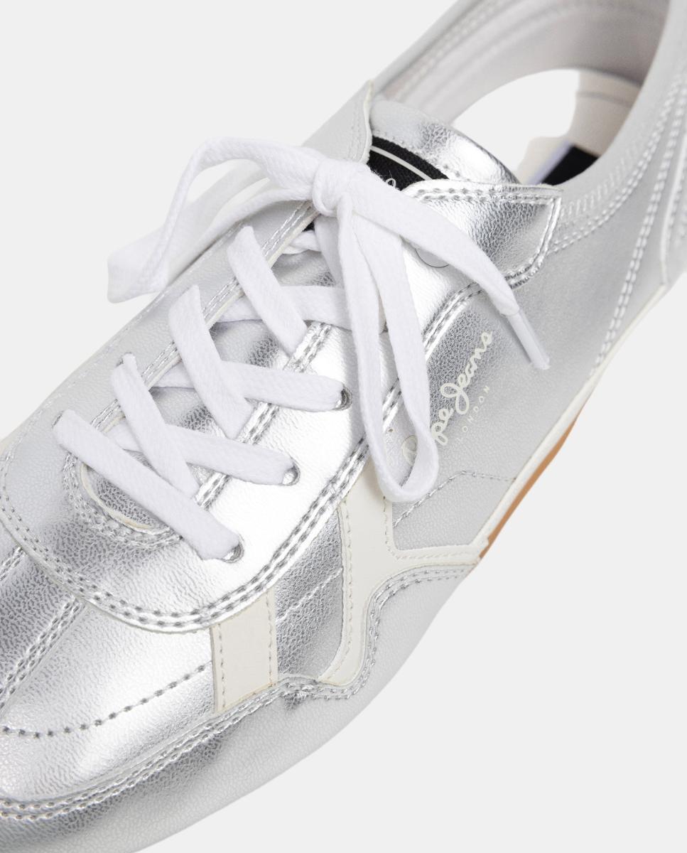 Sapatilhas Ultraligeiras de Moda Noa Shine W Prata-5