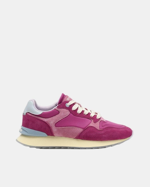 Imagem 0 de Sapatilhas em Pele com Plataforma Baixa