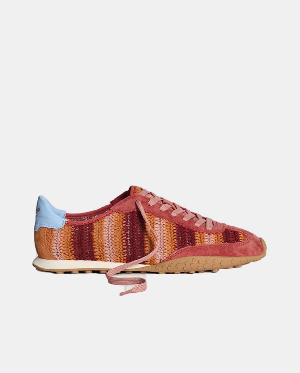 Imagem 0 de Sapatilhas Baixas em Pele com Sola de Borracha