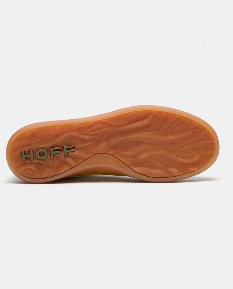 Sapatilhas de Crochet Baixas com Sola de Borracha Verde vivo-4