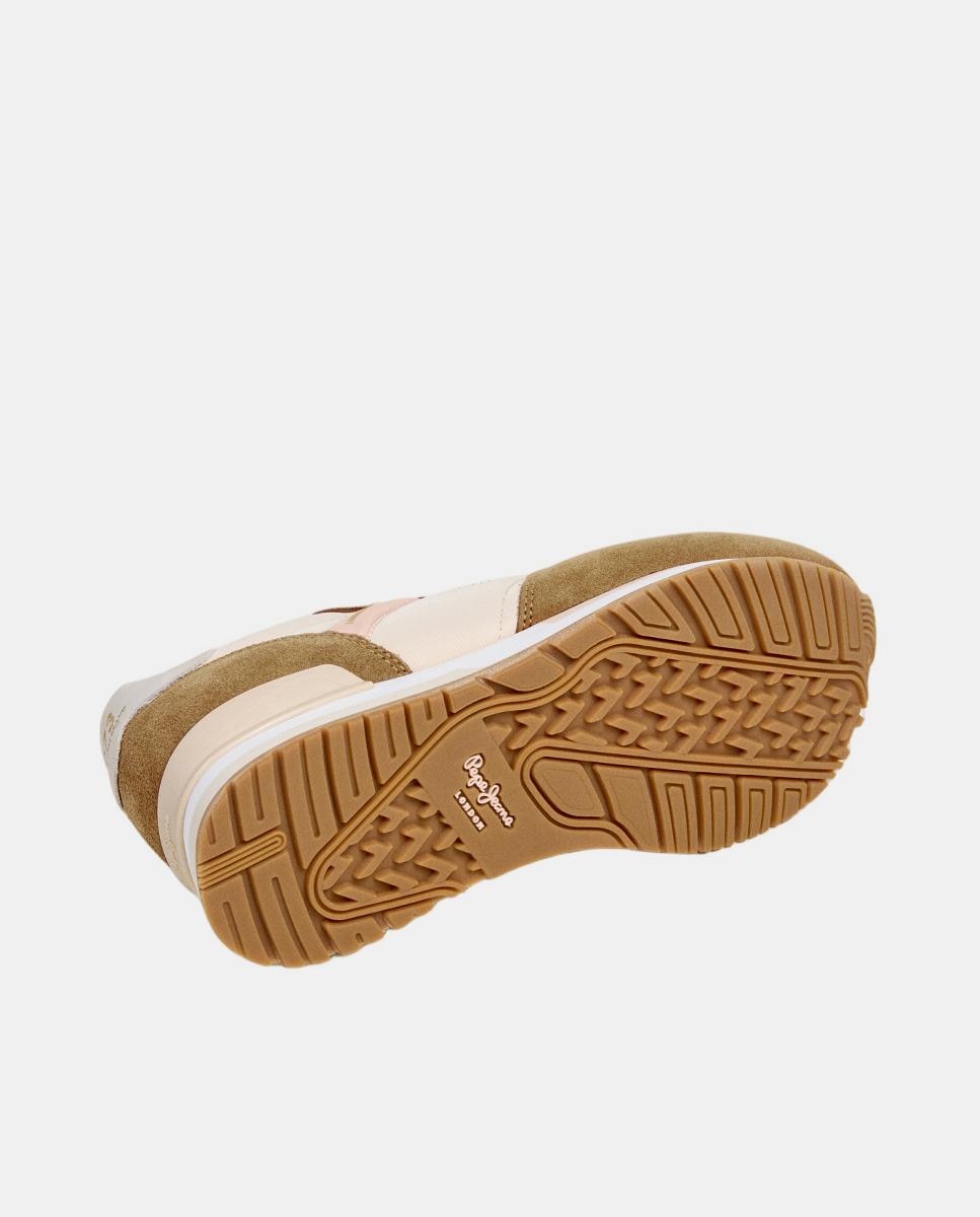Sapatilhas Estilo Running Hailon Basic W Castanho-6