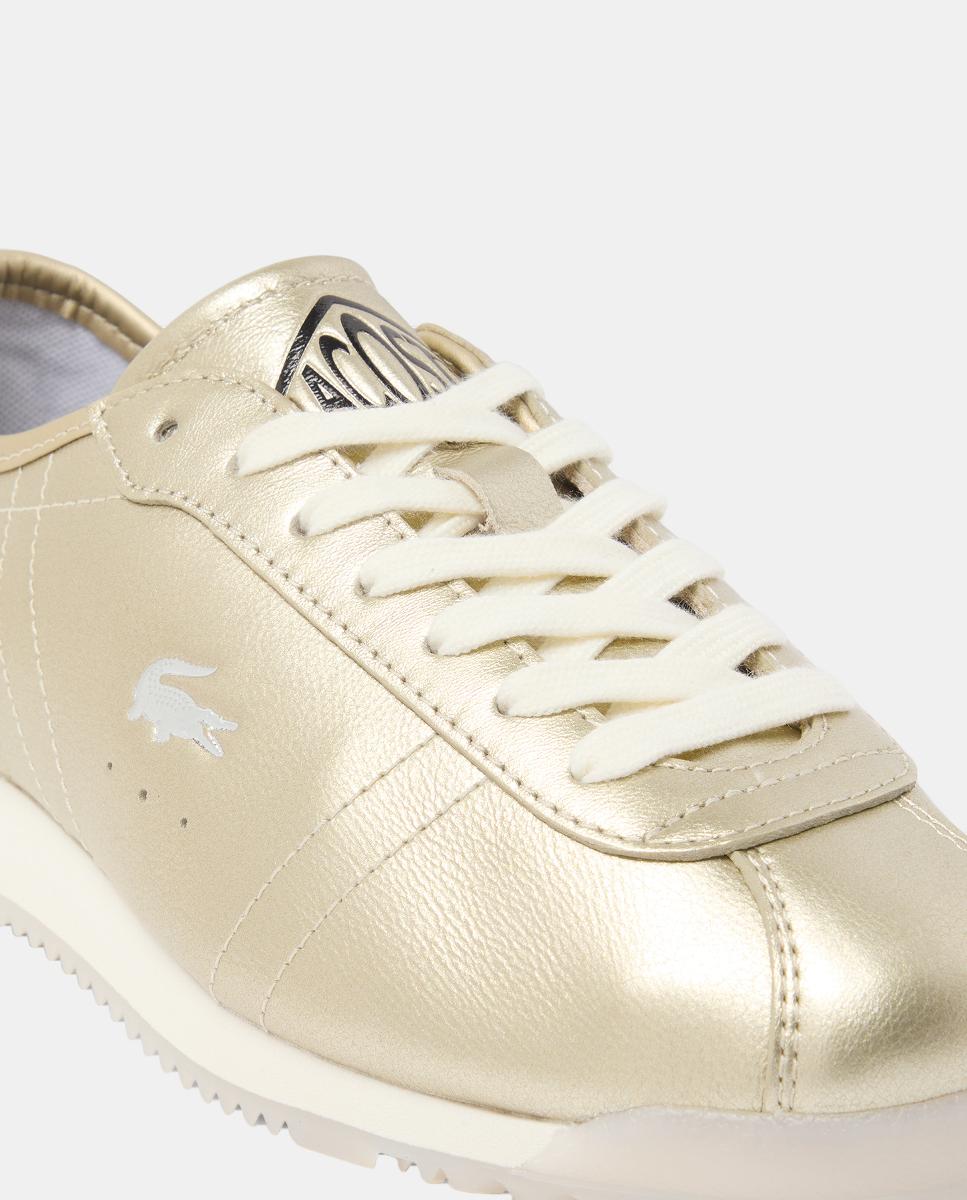 Sapatos Desportivos Baixos Club Low Ouro-2