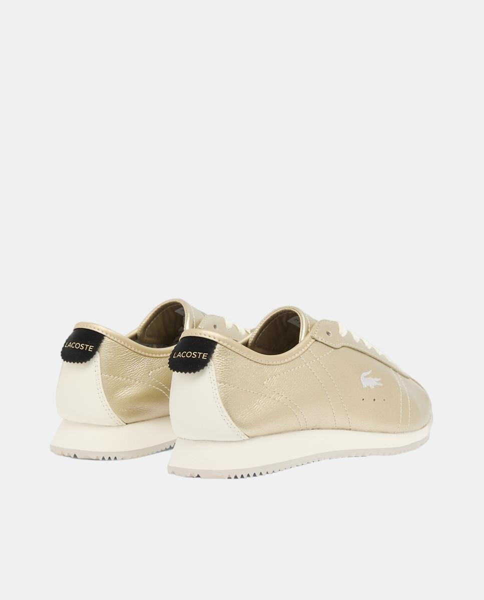 Sapatos Desportivos Baixos Club Low Ouro-4