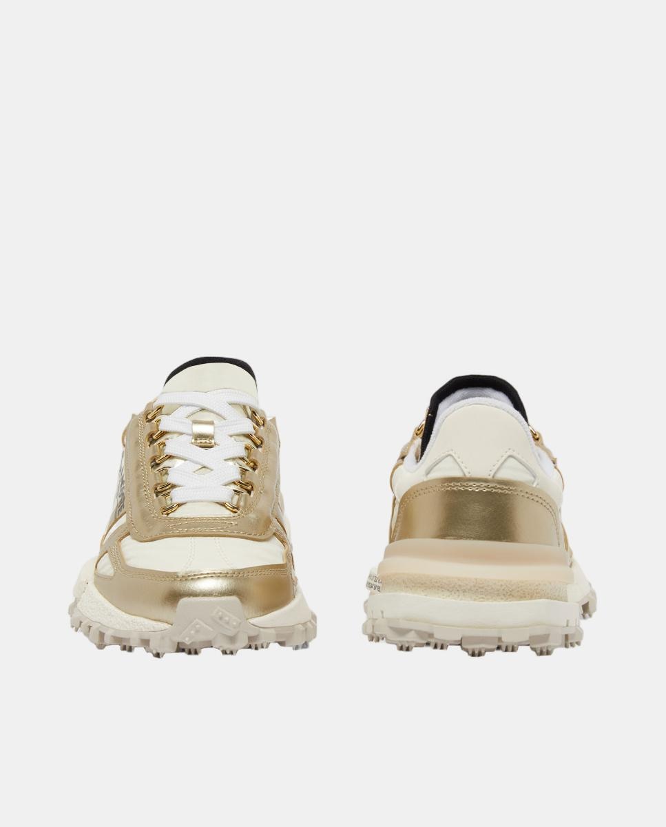 Sapatilhas Ativas - Ouro Líquido Ouro-5