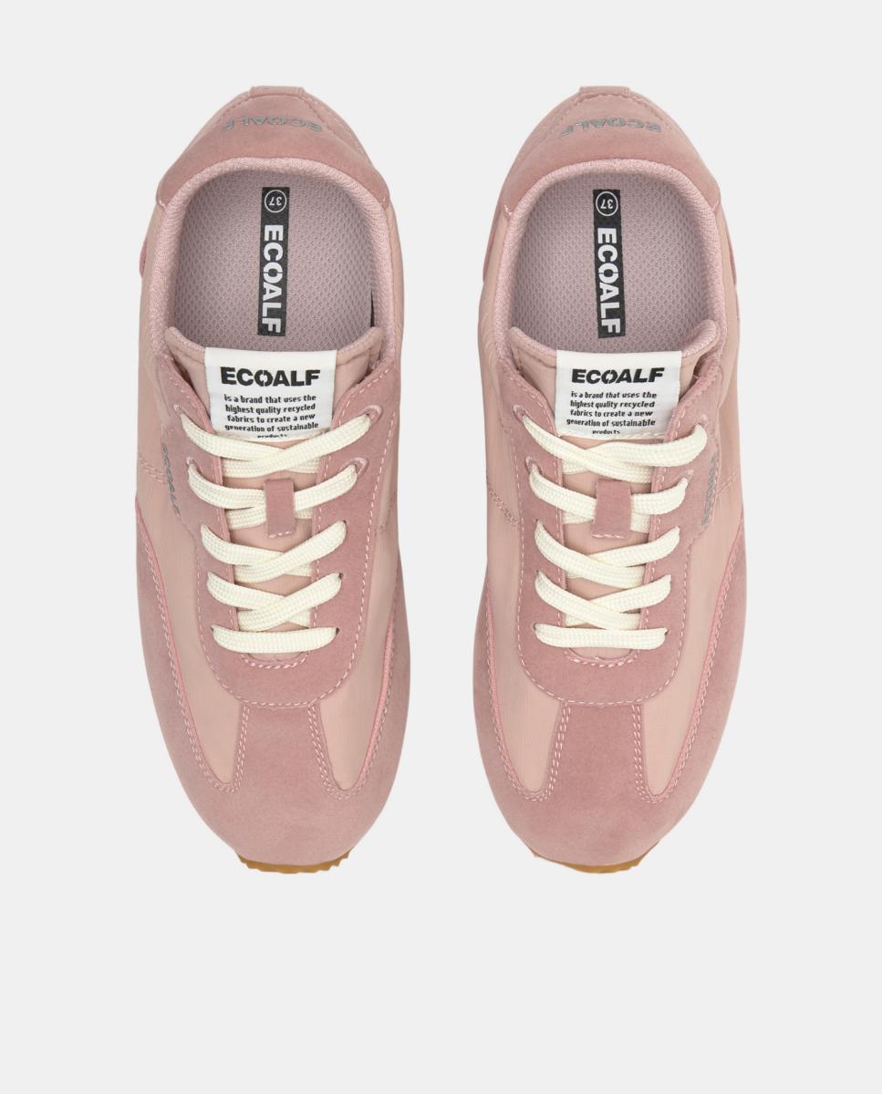 Sapatilhas Modelo Denveralf 100% Poliamida Reciclada Rosa-2